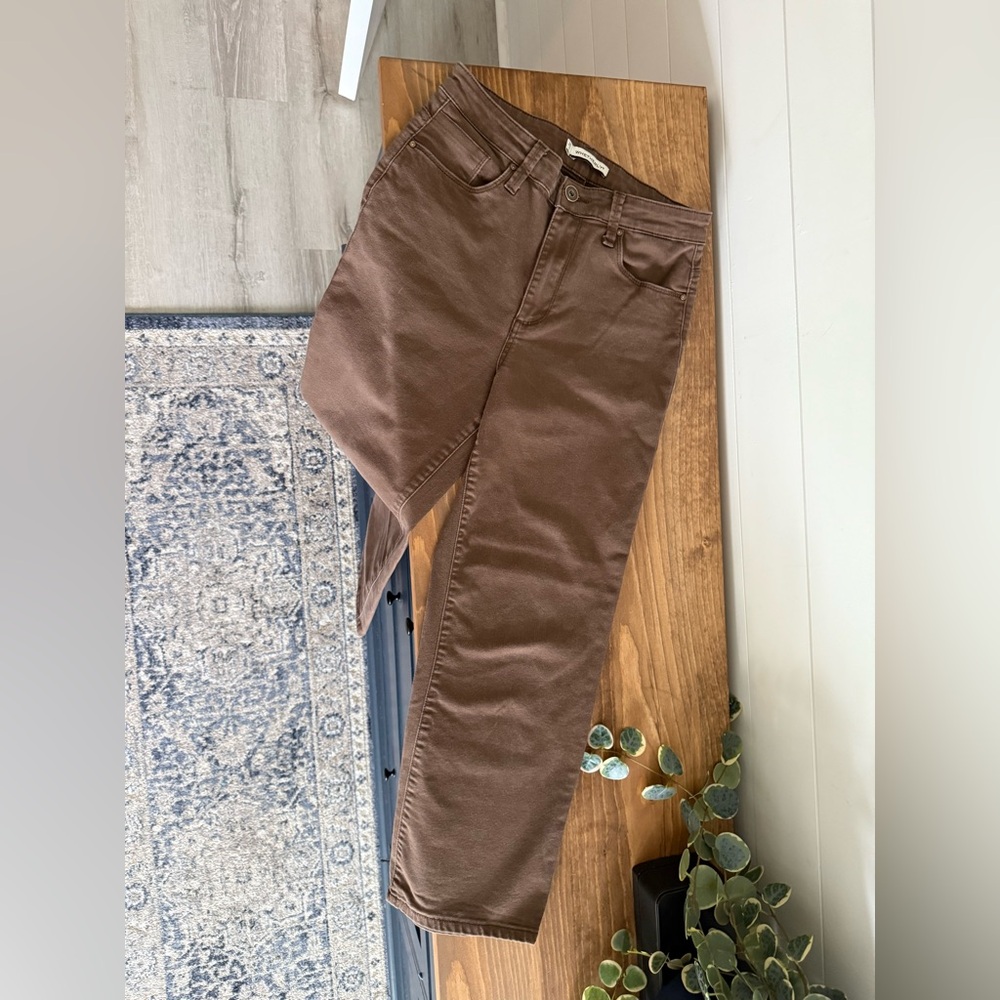 Whetherly Chocolate Brown Trousers